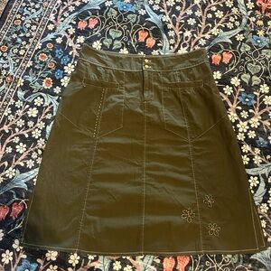 Vintage Y2K stitched and beaded skirt